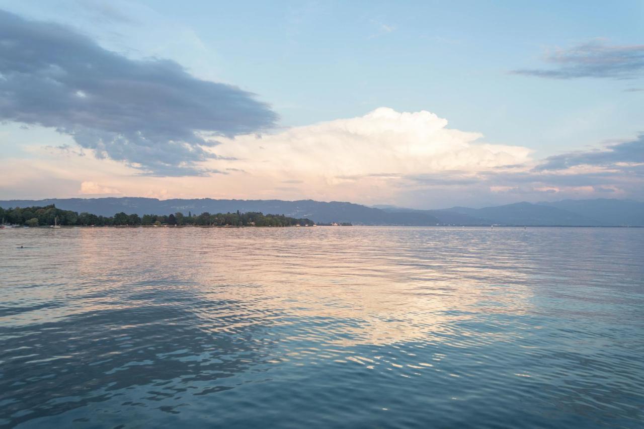 Bodenseeblick Meersburg Bagian luar foto